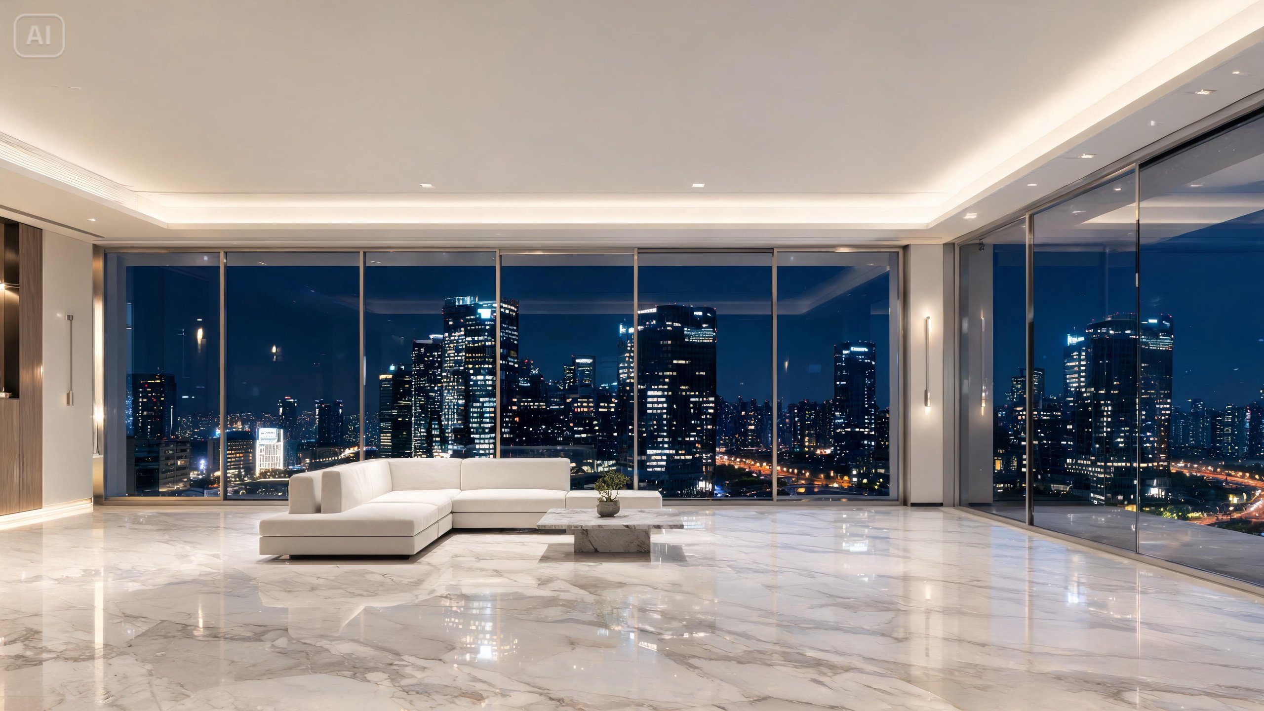 Demo penthouse property card for luxury real estate website