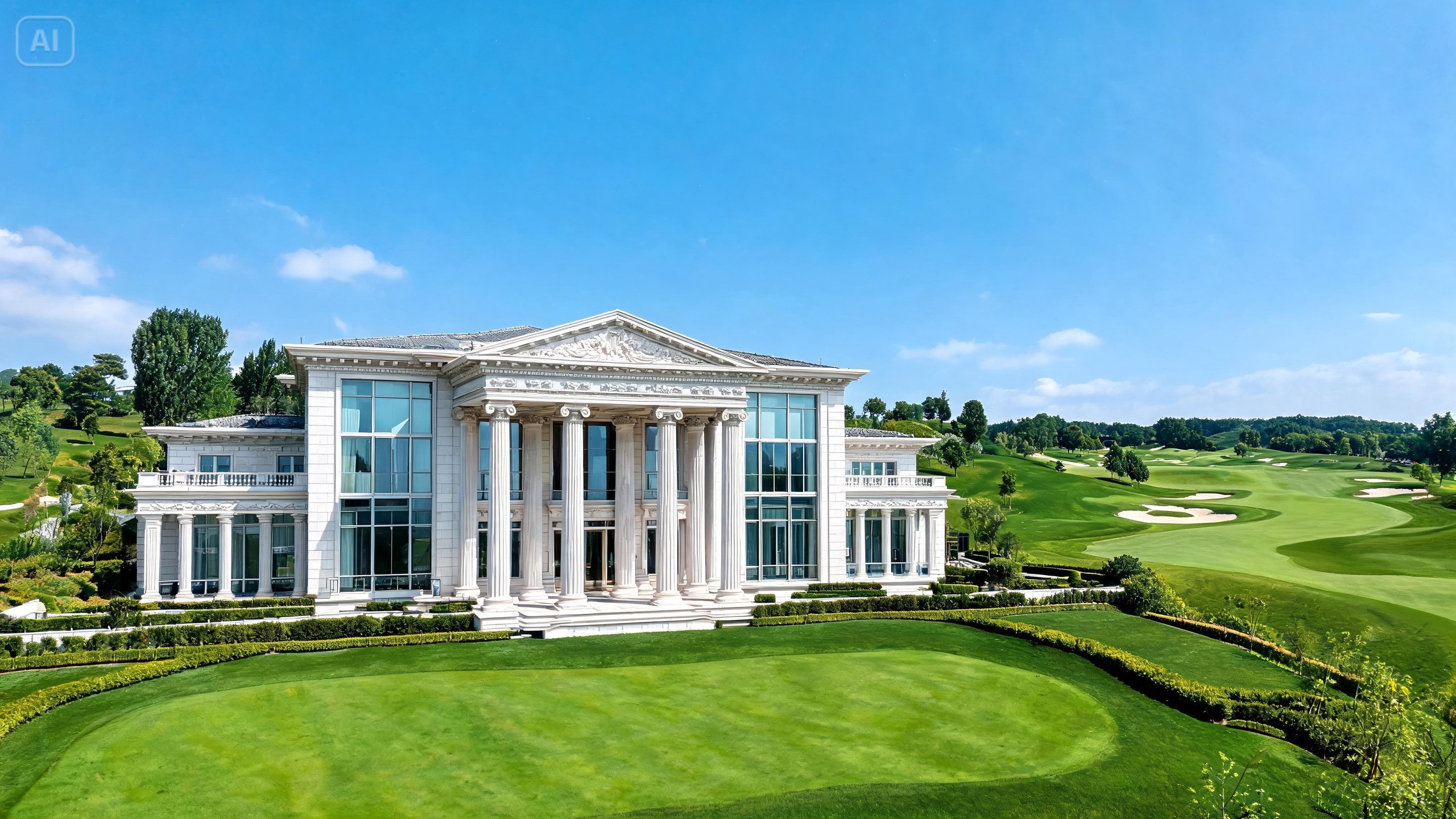 Demo mansion property card for luxury real estate website